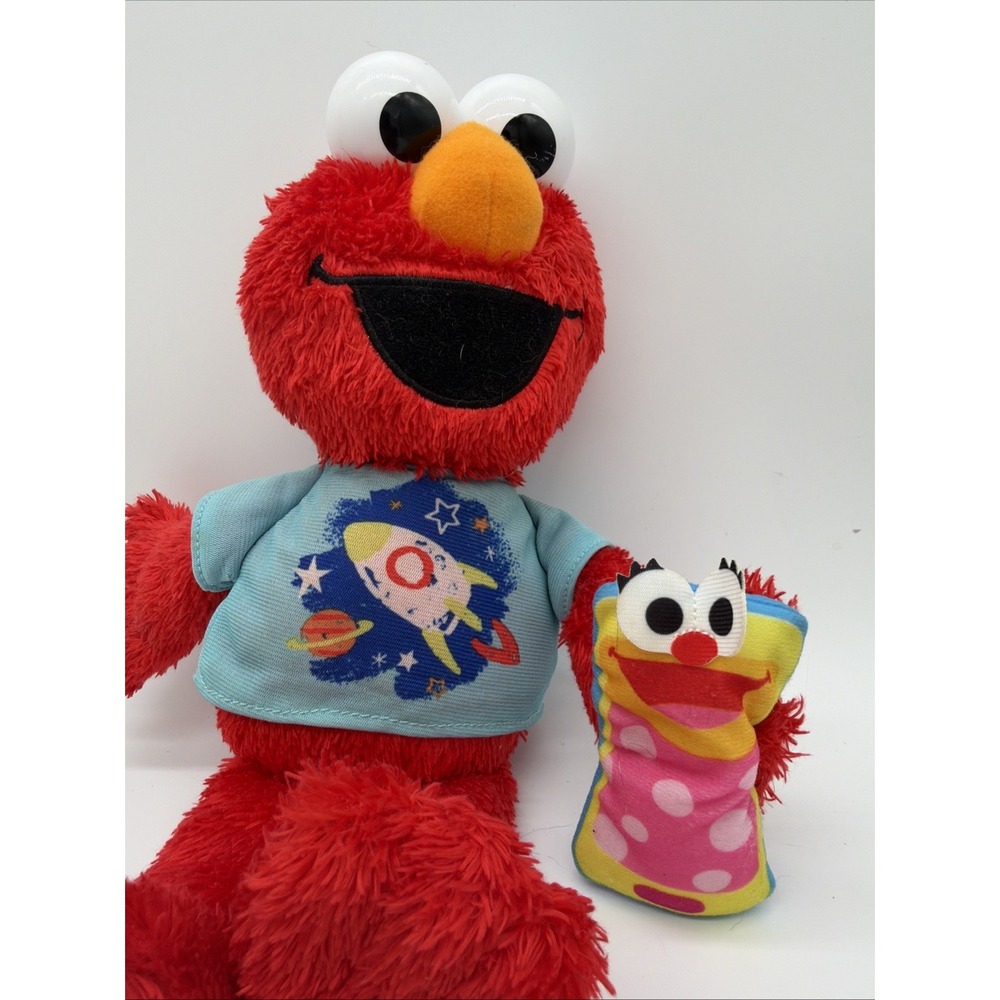 Sesame Street Musical Elmo & Smartie Elmo's World Plush Doll Singing & Talking - Picture 2 of 13